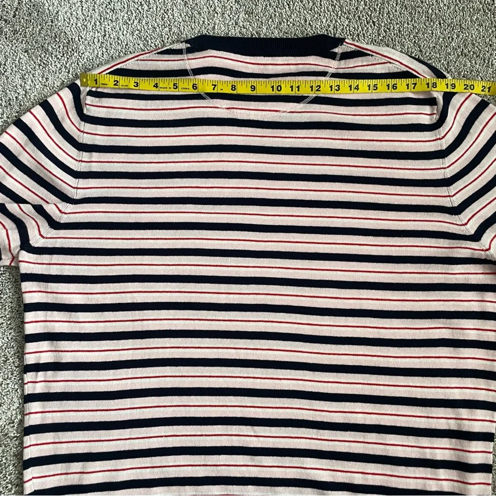 Scotch &Soda Cotton Wool Blend Striped knitted Sweater Pullover XXL BlackPink - Picture 14 of 16